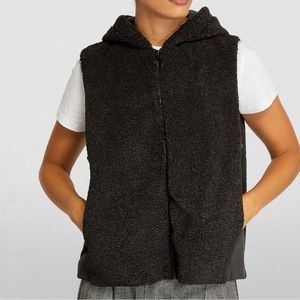 Me+Em Zip Up Vest with hood